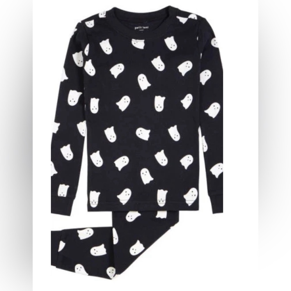 Petit Lem fitted Ghost Pajamas